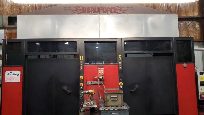 Beauford, the robotic welding machine