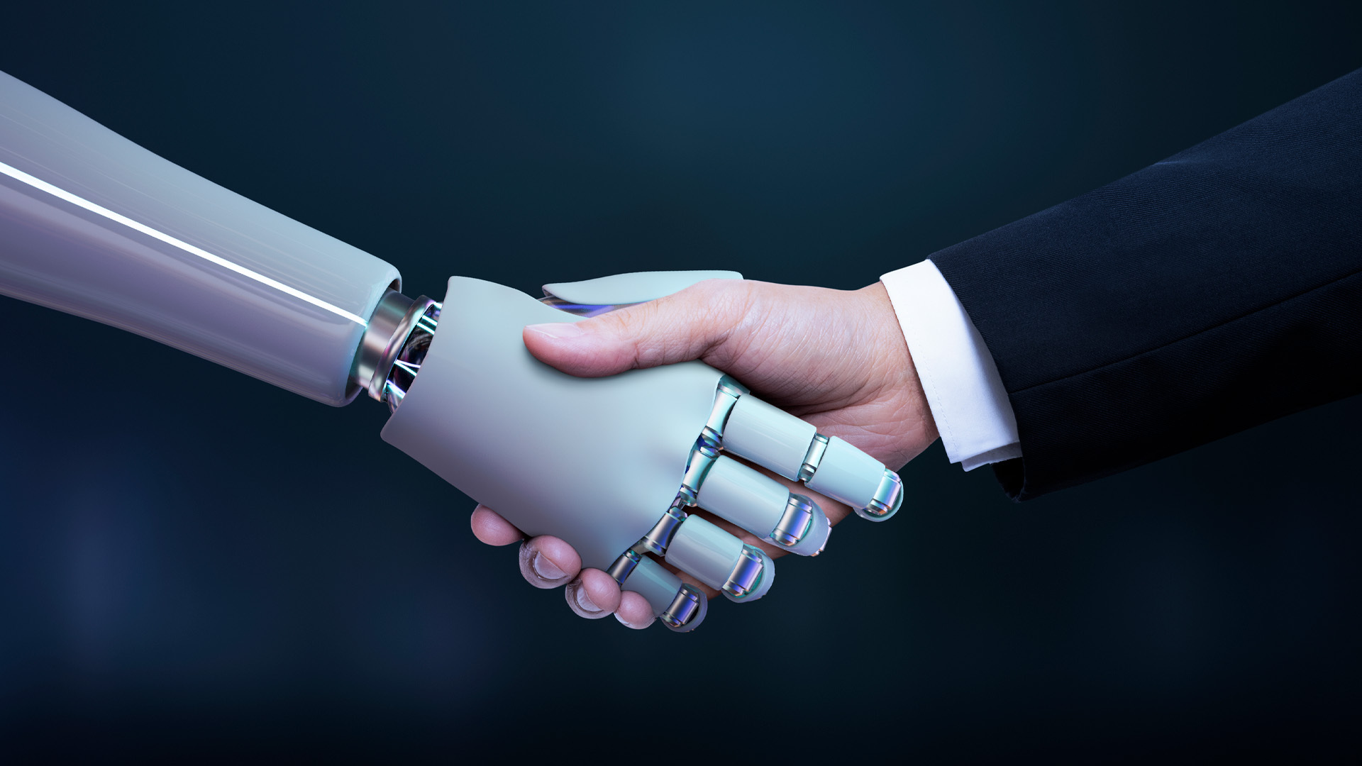 business hand robot (2)