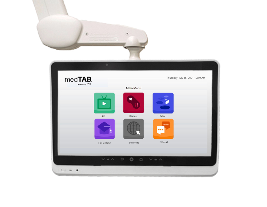 PDi medTAB22 Personal Smart Touch Screen Patient TV Display