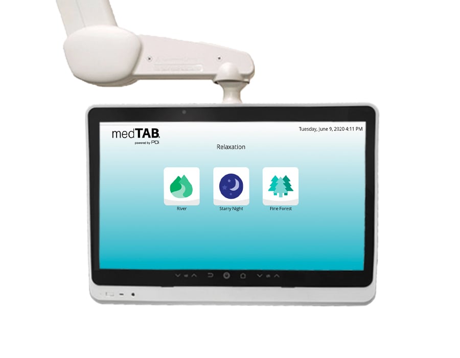 PDi medTAB22 Relaxation Apps Built-in