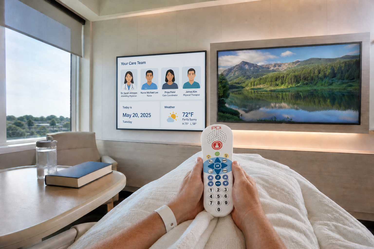 PDi TV Box with Android™ 15: Built for Smart Hospitals