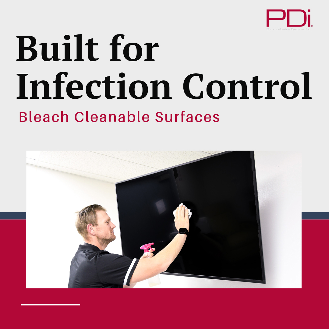 Patient Room TVs and Proactive Hardware Infection Prevention